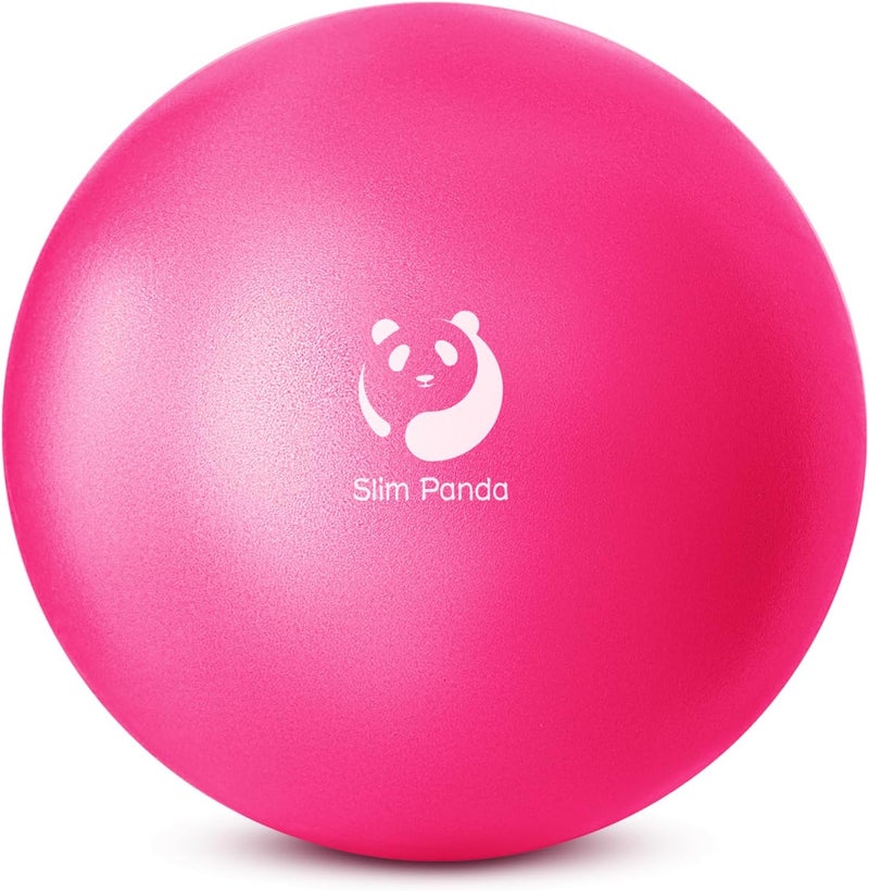 Slim Panda Pilates Ball, 9 Inch Small Exercise Ball, Anti Burst Mini Yoga Ball for Stability, Workout, Barre, Core Strength, Physical Therapy, Balance, Stretching - Image 1